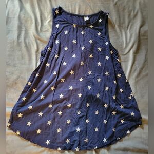 Old Navy | Dark Blue Star Tank Top